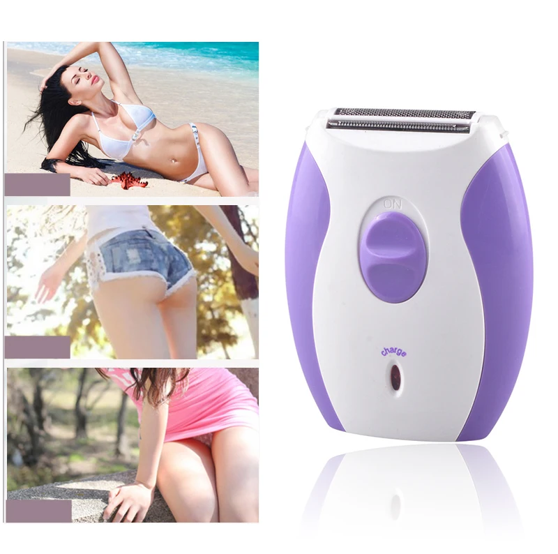 

Female Mini Intelligent Electric Epilator Bikini Underarm Body Care Hair Remover For Women Rechargeable Shaving Device EU plug
