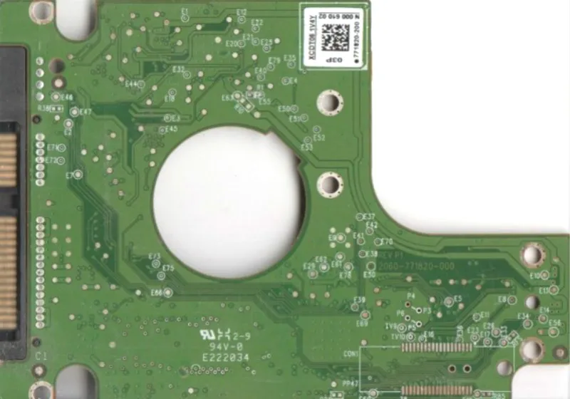 1 шт. Оригинал Бесплатная доставка 100% тестовый HDD печатная плата 2060-771820-000/2060-771820-000
