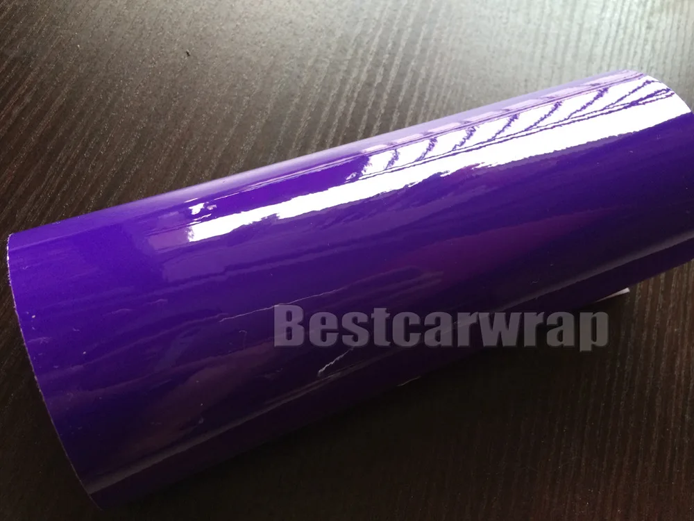 glossy purple car wrapping film (2)