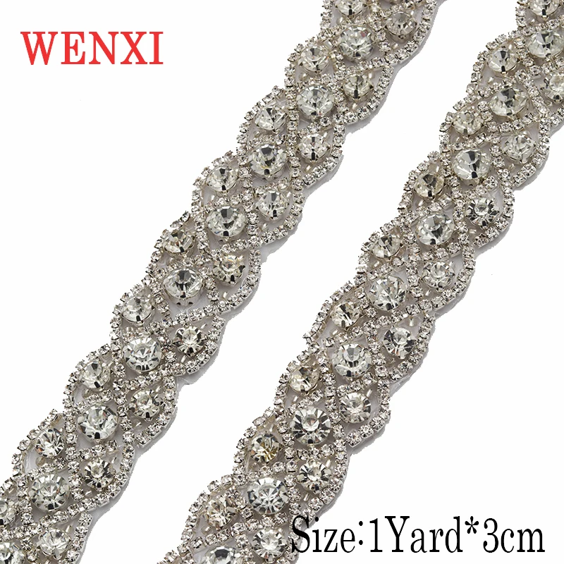 Rhinestone Applique Crystal Dresses Rhinestone Appliques Wholesale