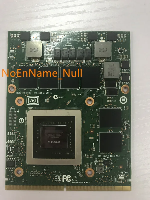 

original GTX 770M GTX770M VGA graphics Card N14E-GS-A1 3G DDR5 for Laptop MSI GT60 GT70 GT780 16F3 16F4 1762 1763 test 100%