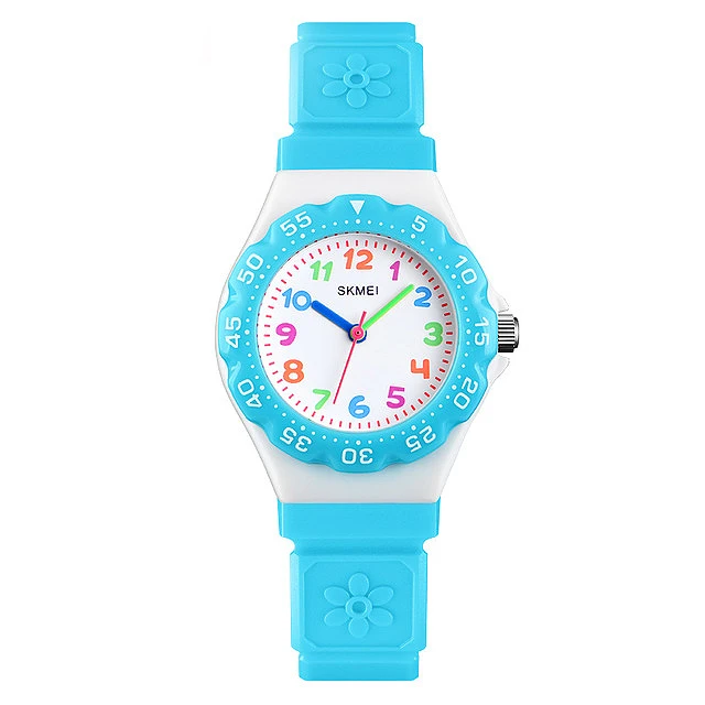 

Skmei Children'S Watch Outdoor Sports Waterproof Pu Wristband Quartz Girl Watch 1483