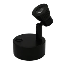 Светодиодный настольный Точечный светильник на батарейках с выключателем, 1 Вт, 3 Вт, настенный светильник для шкафа, дисплей, сварка, витрина, счетчик ювелирных изделий, стеклянная лампа