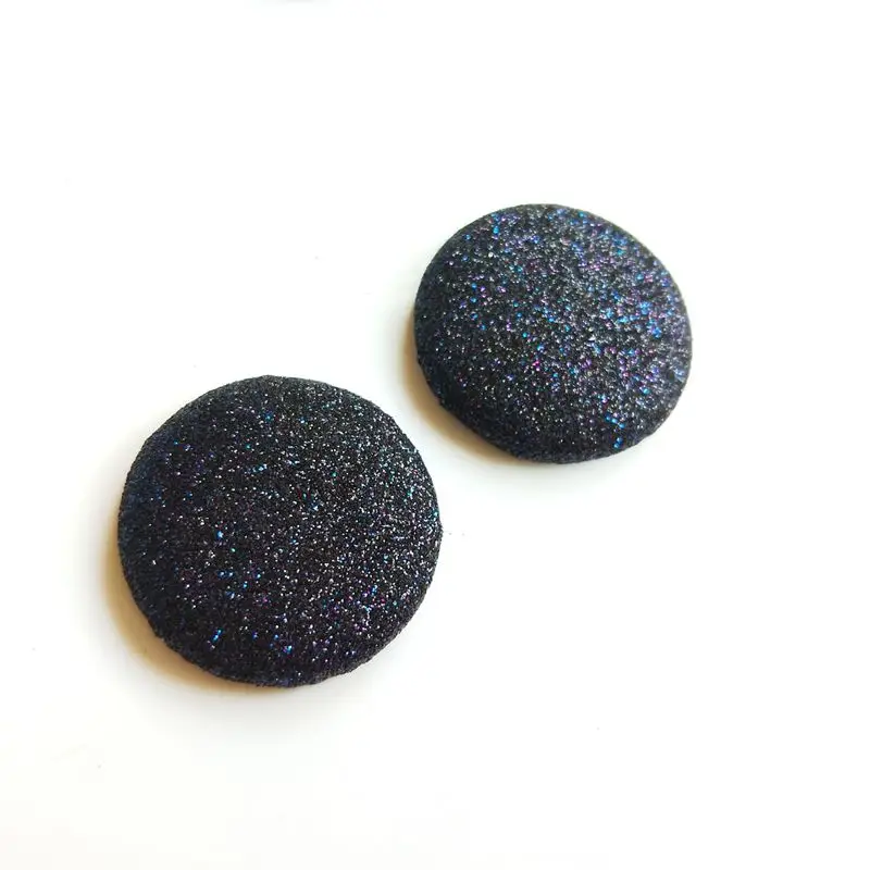 Diy handmade jewelry accessories south Korea pearlescent glitter wafer button earrings earring pendant material - Цвет: 8