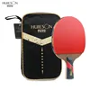 HUIESON 6 Star Table Tennis Racket Wenge Wood & Carbon Fiber Blade  Sticky Pimples-in Rubber Super Powerful Ping Pong Racket Bat ► Photo 2/5