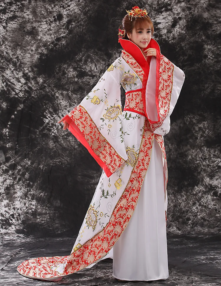 Женская одежда династии Тан императорская Wu Zetian Performce костюм женский Hanfu одежда китайская принцесса сценическое Танцевальное представление 18