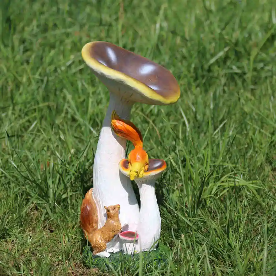 mushroom garden decor home design and decorating