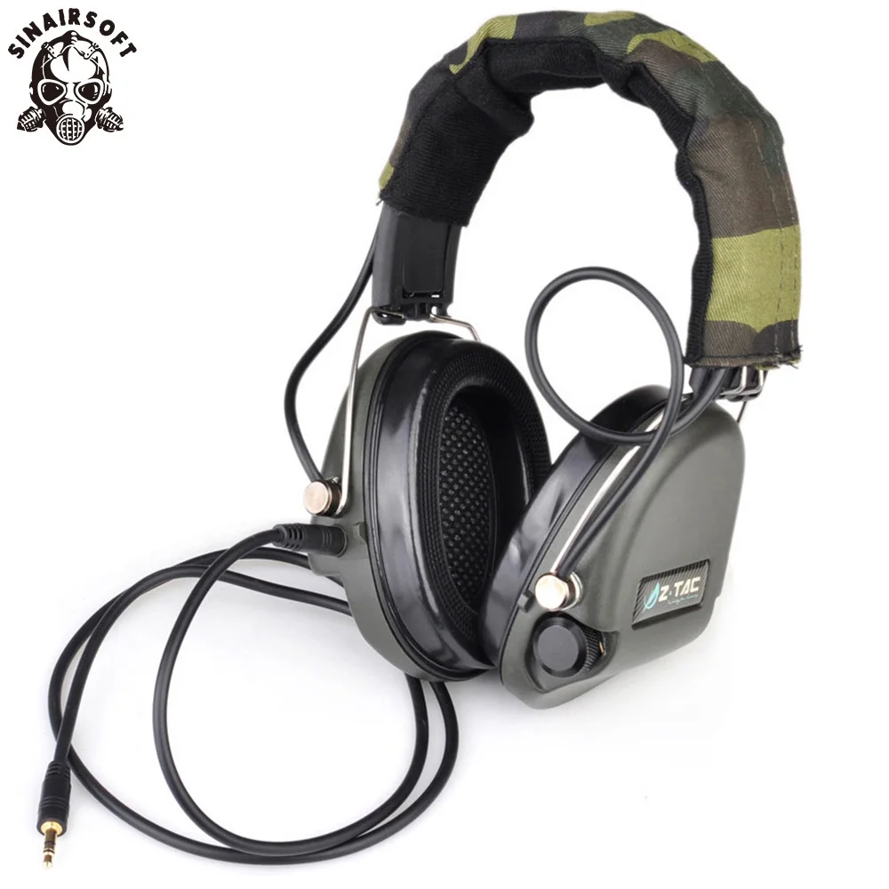Z Tactical Sordin тактические гарнитуры VER кожаный головной убор стиль избавиться 3 5 мм
