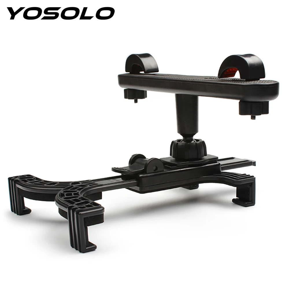 

YOSOLO Car Tablet Holder Bracket Mount for tablet Headrest 7-13 inch 360 Degree Rotation Universal Tablet stand