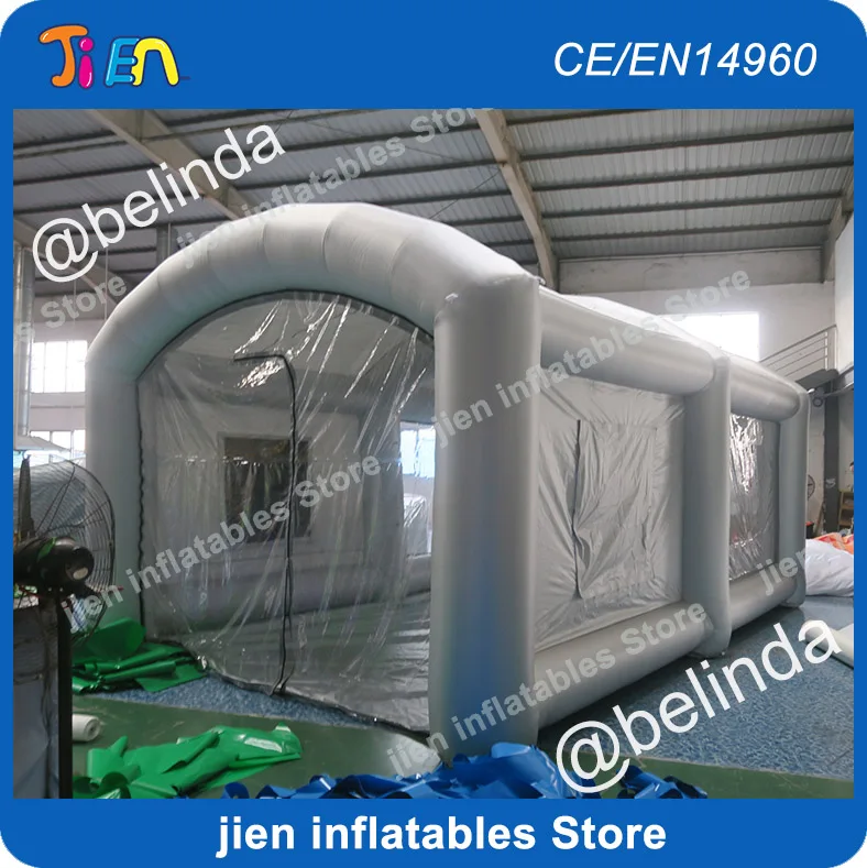 Free shipping, 6x4x3m inflatable spray booth inflatable paint booth