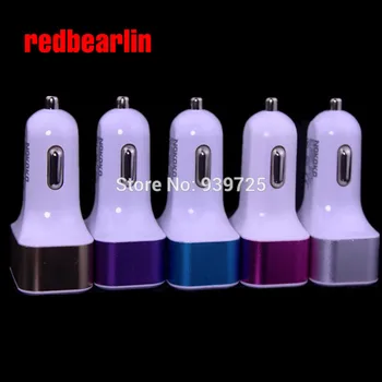

redbearlin 5.1A Car Adapter 4 USB Ports Car Charger adapter For iPhone 5 5S 6 Plus for Samsung mobile for iPad Tablet