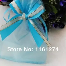 100 шт аппликация 20*30 см многоцветный узор подарок из органзы конфеты сумки Ювелирная упаковочная сумка#3