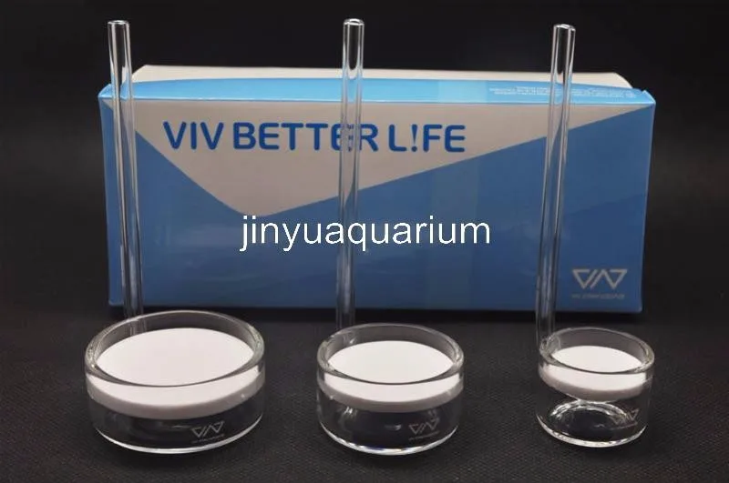 VIV стиль ada стеклянный СО2 распылитель дно мини нано с присоской водяное растение для аквариума