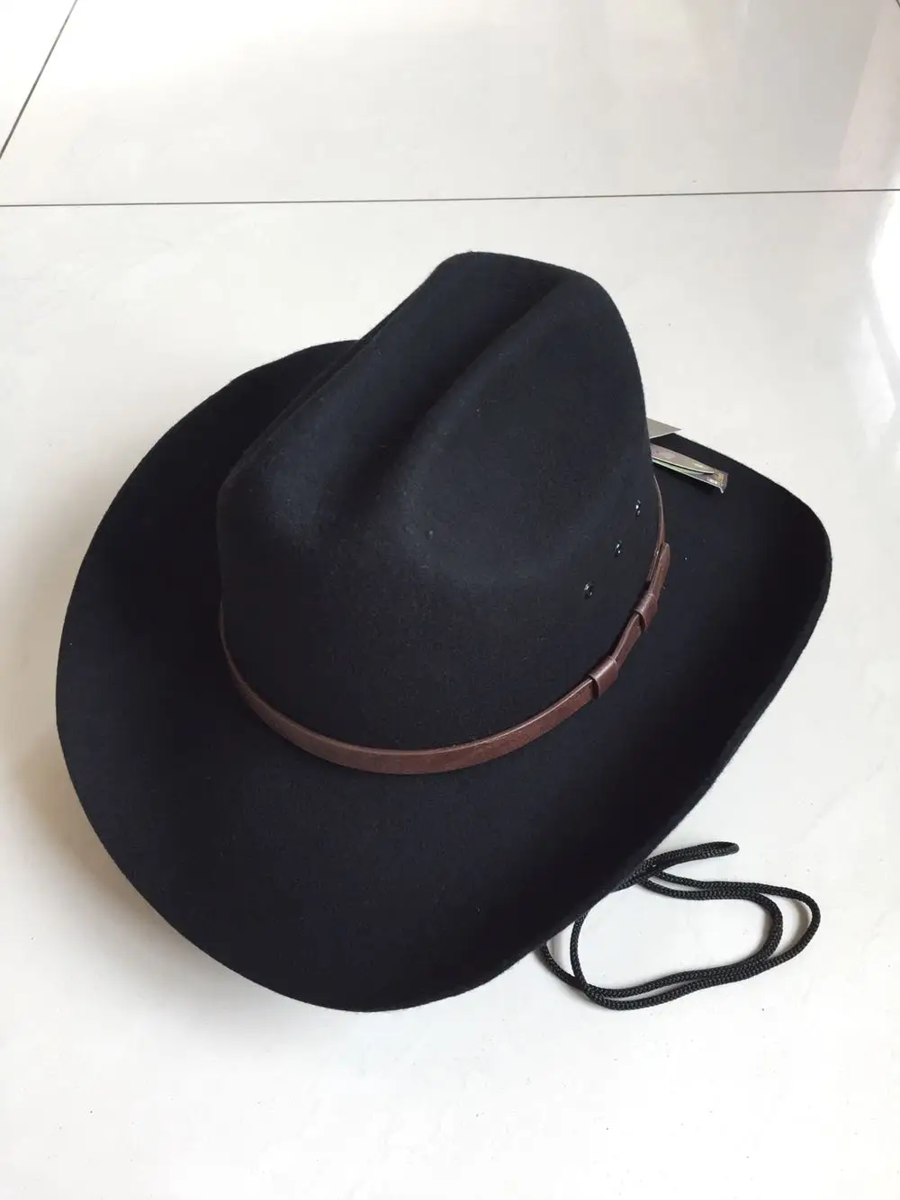 

Large Brim Fedora Wool Cap Adult Fashion Woolen Felt Jazz Hat Men Women Cowboy Caps Autumn Winter Trilby Jewish Hat B-8132