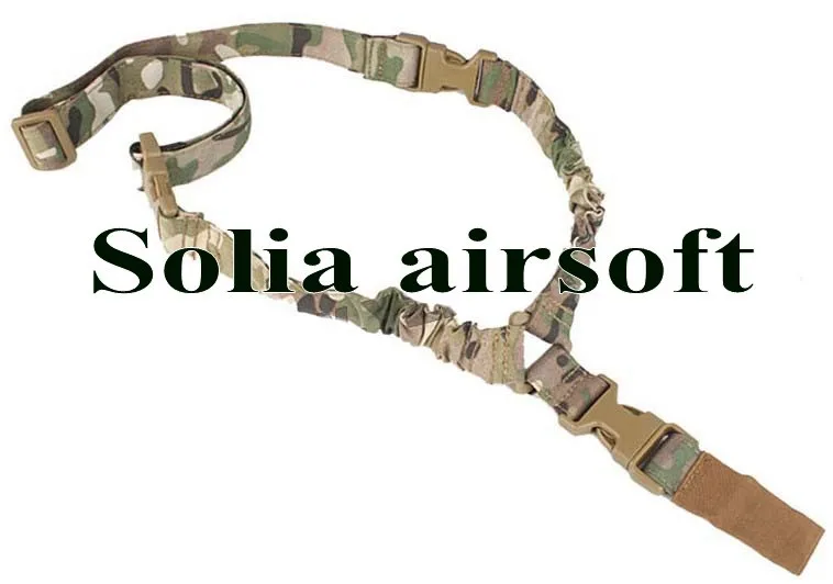 

Quick Release Buckle BUNGEE single point rifle sling Multicam for Hunting
