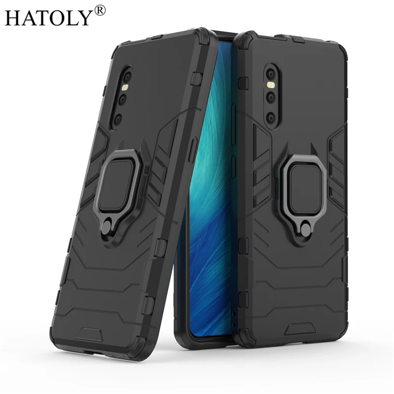 

Vivo X27 Case Cover for Vivo X27 Finger Ring Phone Case Shell Protective Armor Case For Vivo X27 Phone Cover 6.39 inch HATOLY
