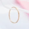 ZMZY anneaux ronds pour femmes mince en acier inoxydable bague de mariage simplicité mode bijoux en gros bijoux 1mm ► Photo 3/6