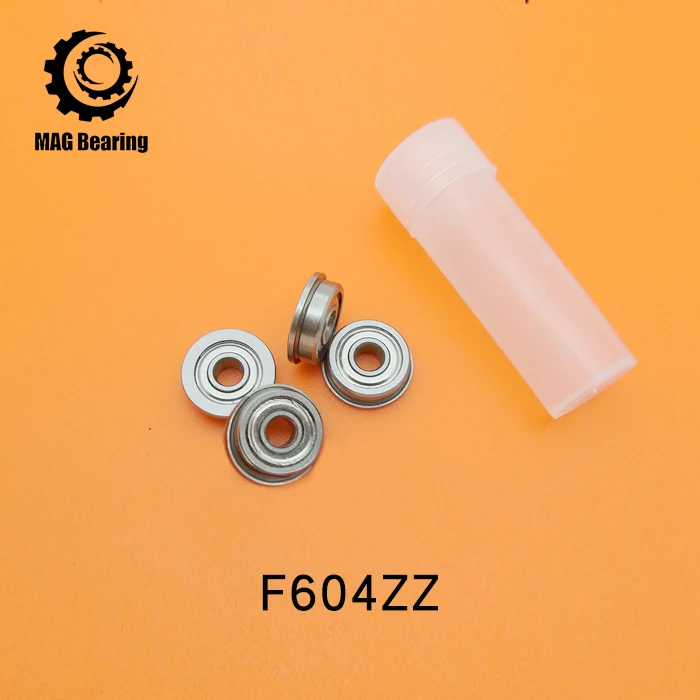 F604ZZ Фланец шарикоподшипник 4*12*4 мм ABEC-3 10 шт./лот | Обустройство дома