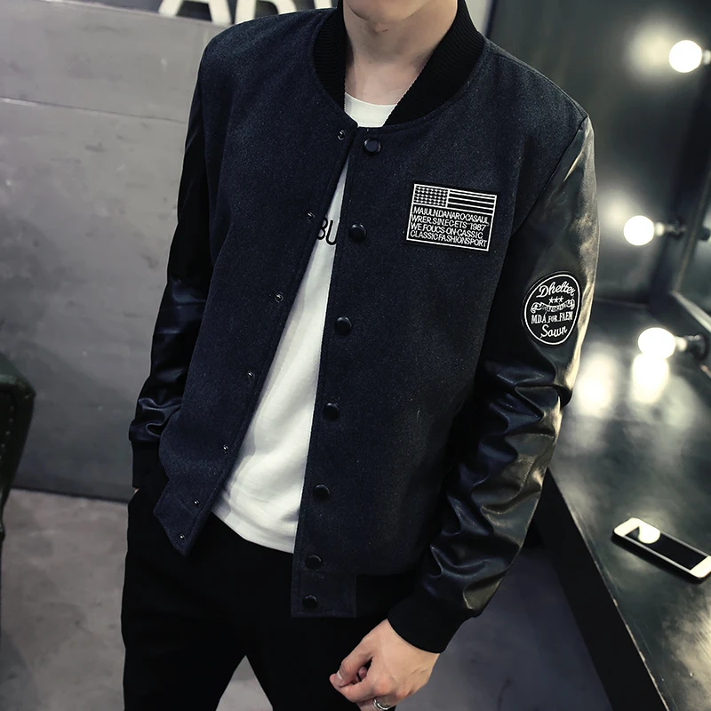 Grandwish Men's Jackets Coats Plus Size 4XL Male Slim Fit Mens Windbreaker Jacket Solid Color Hip Pop Streetwear Jacket ,ZA082 Grandwish Men's Jackets Coats Plus Size 4XL Male Slim Fit Mens Windbreaker Jacket Solid Color Hip Pop Streetwear Jacket ,ZA082