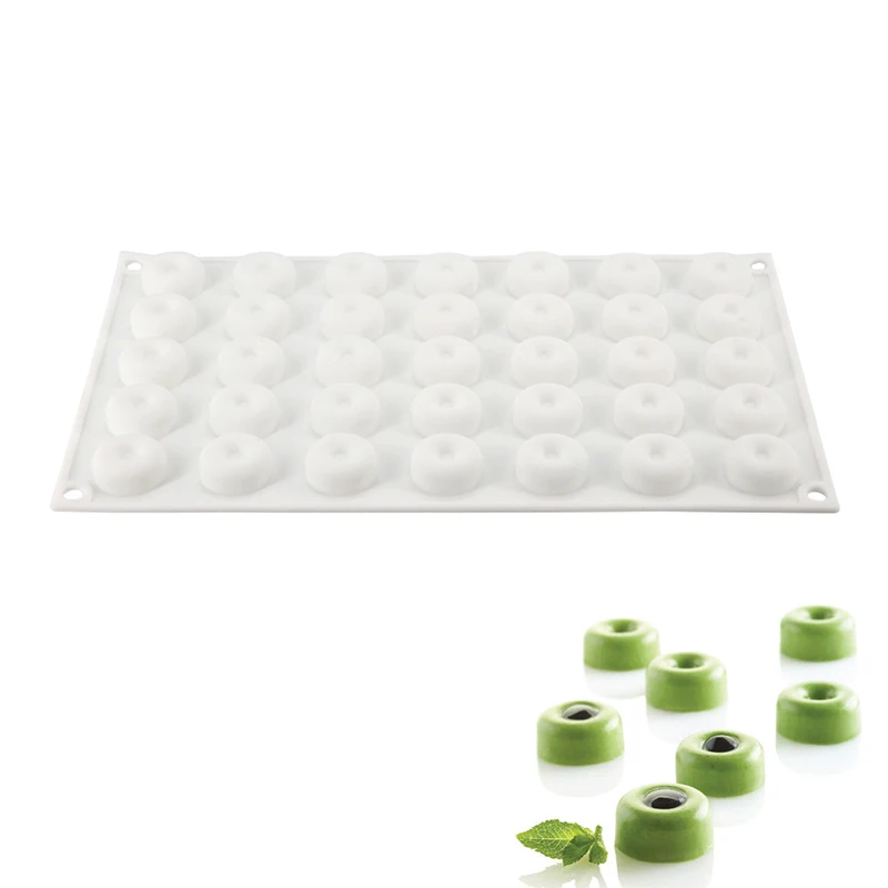 

MICRO SAVARIN 5 Silicone Mold For Cakes Chocolate Dessert Decorating Tools