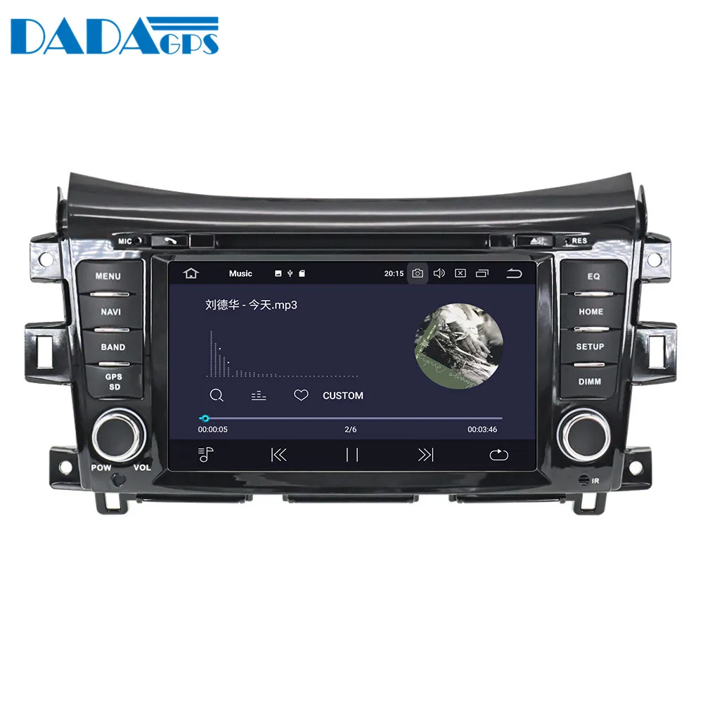 Excellent 2 din Android 9.0 4+32GB Car Multimedia Radio player dvd player For NISSAN NP300 Navara 2014+ GPS map Navigation px5 3