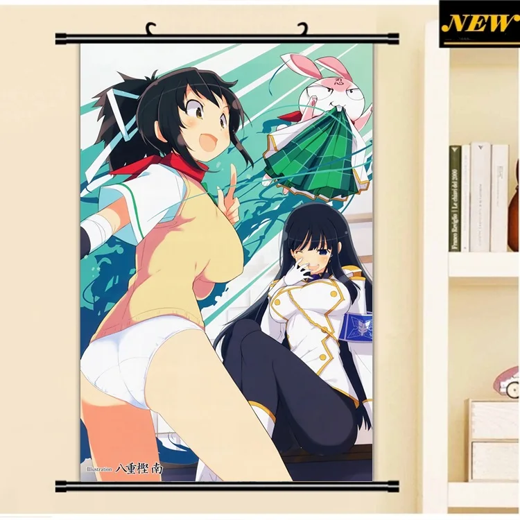 40X60 см Senran Kagura Asuka бикини Сексуальная каска Мультфильм Аниме Обои с картинками