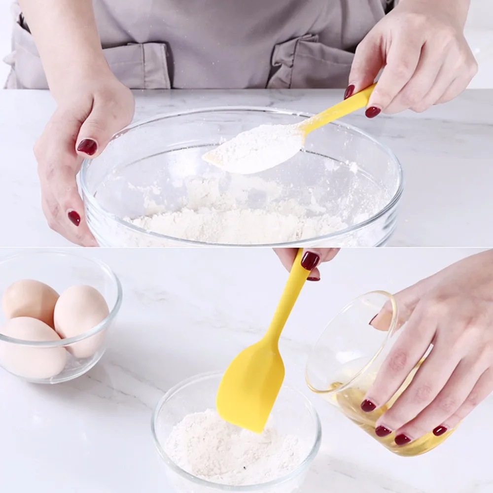 Кухонный силиконовый смеситель для компонентов масла крем торт скребок щетка тост шпатель инструмент для выпечки кухонные принадлежности
