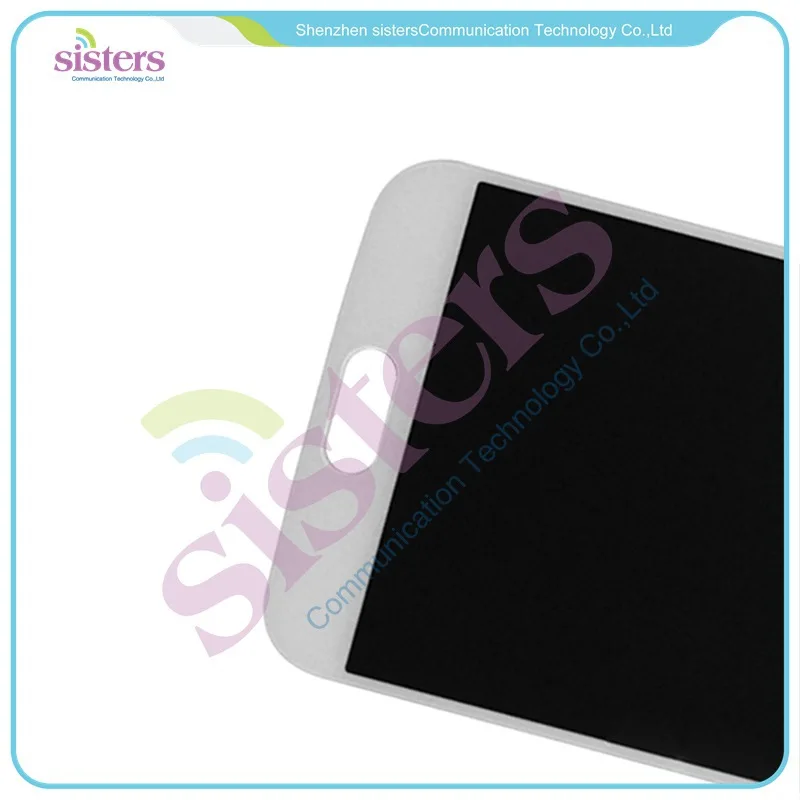 SAM1114  Free shipping Wholesale High Quality White Color Display Touch Screen Digitizer For Samsung Galaxy S6 LCD  G9200 (4)