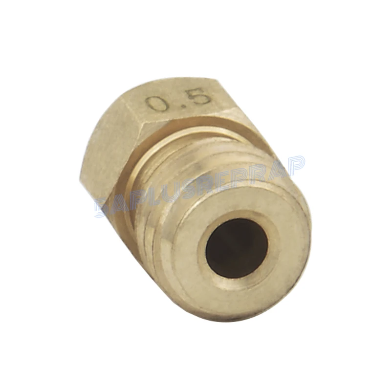 Cabeça de Impressão Opcional para 1.75mm Atacado Pces Bocal Extrusora 0.2mm 0.3mm 0.4mm 0.5mm Filamento Ender-3 Impressora 3d 50 Mk7 Mk8 20 opcional para 1.75mm filamento Ender-3 impressora 3d