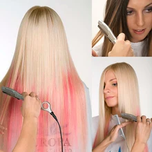 Высокое количество Lilyandtiger профессиональные триммеры для стрижки волос с секущимися концами Ультразвуковая Горячая Бритва для укладки волос режущий L-538