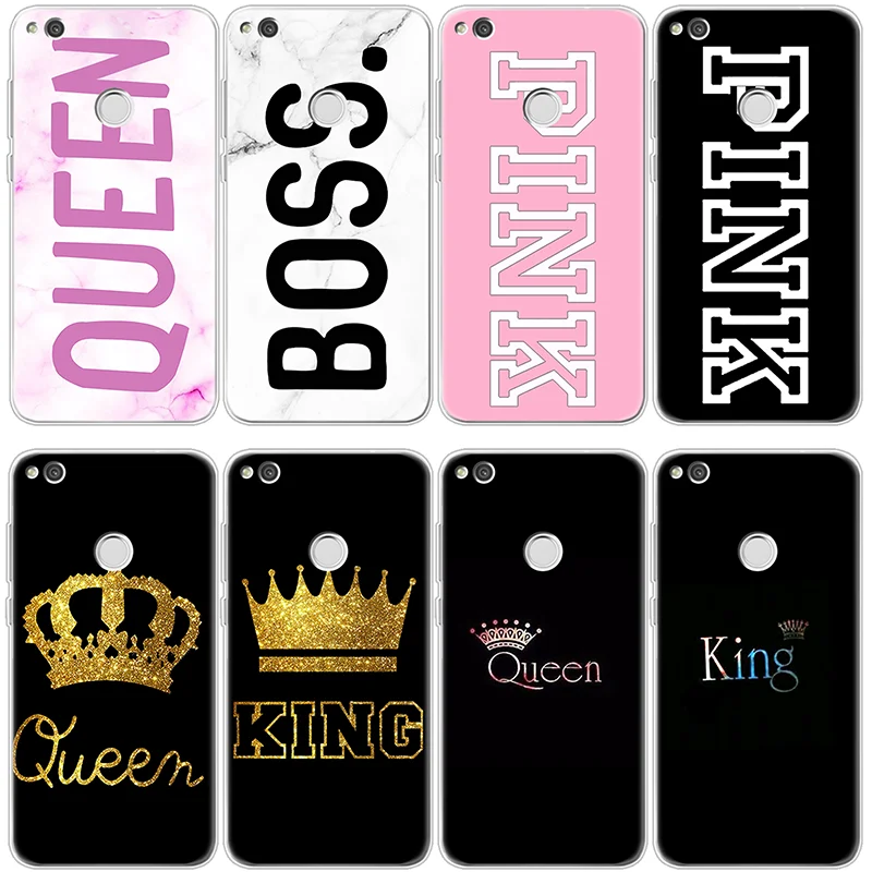 

Coque For Huawei Honor 4C 4X 5C 5X 6A 6C 6X 7 7C 7X 8 8X 9 Lite V9 Play 10 V10 King Queen TPU Cover For Honor 7A Pro Case