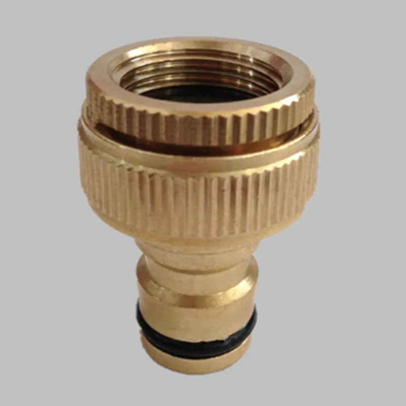 10 Type New 3/4" Threaded Brass Hose Tap Connector Garden Water Pipe Adaptor