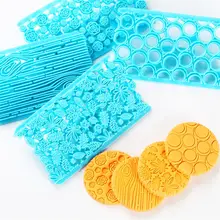 16 стилей помадка тиснение цветок формочки для печенья формы для бисквитов Обледенение тиснение украшения резец Свадебная вечеринка инструменты для украшения торта