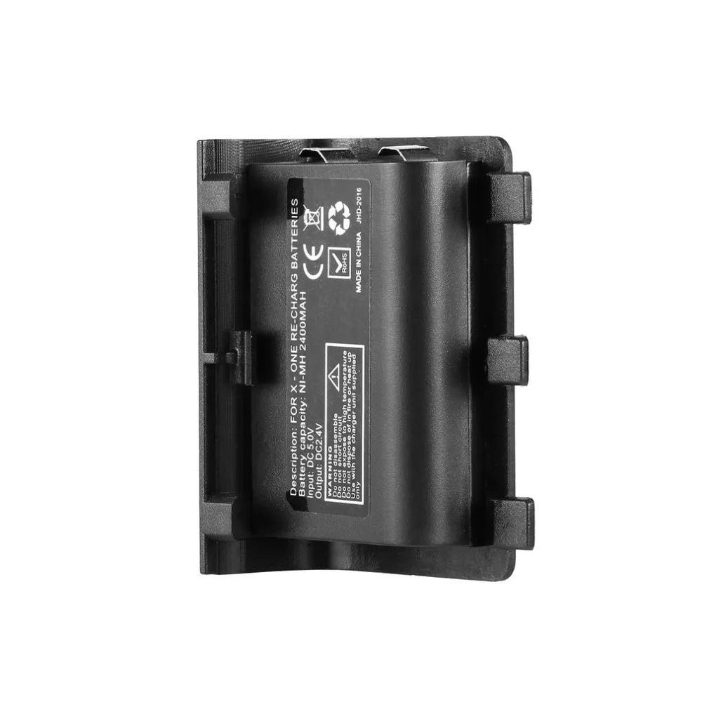 Портативные 2 шт 2400mAh батареи перезаряжаемый резервный аккумулятор с usb-кабелем для xbox ONE контроллер зарядный комплект