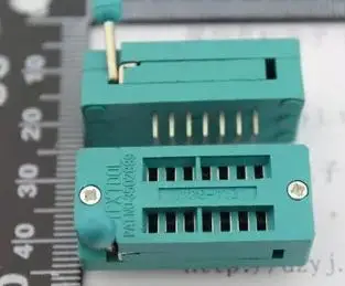 

Free shipping!hot sale!214-3341,locking 14P, 14P live seat, IC test blocks, chip base, IC socket