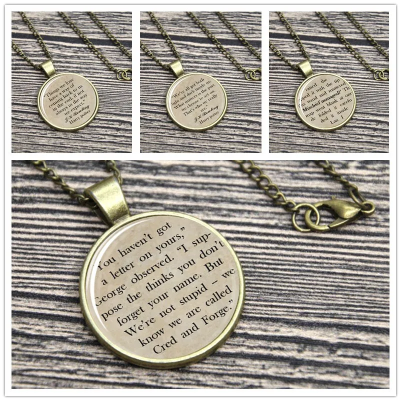 

HP Severus Snape J K Rowling Quote Necklace Marauder's Map Mischief ged hogwards Ron Weasley Dumbledore keyring