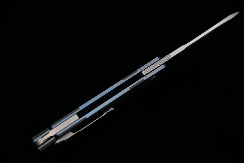 Оригинальный складной нож JUFULE Kranos S35vn из титанового углеродного волокна с