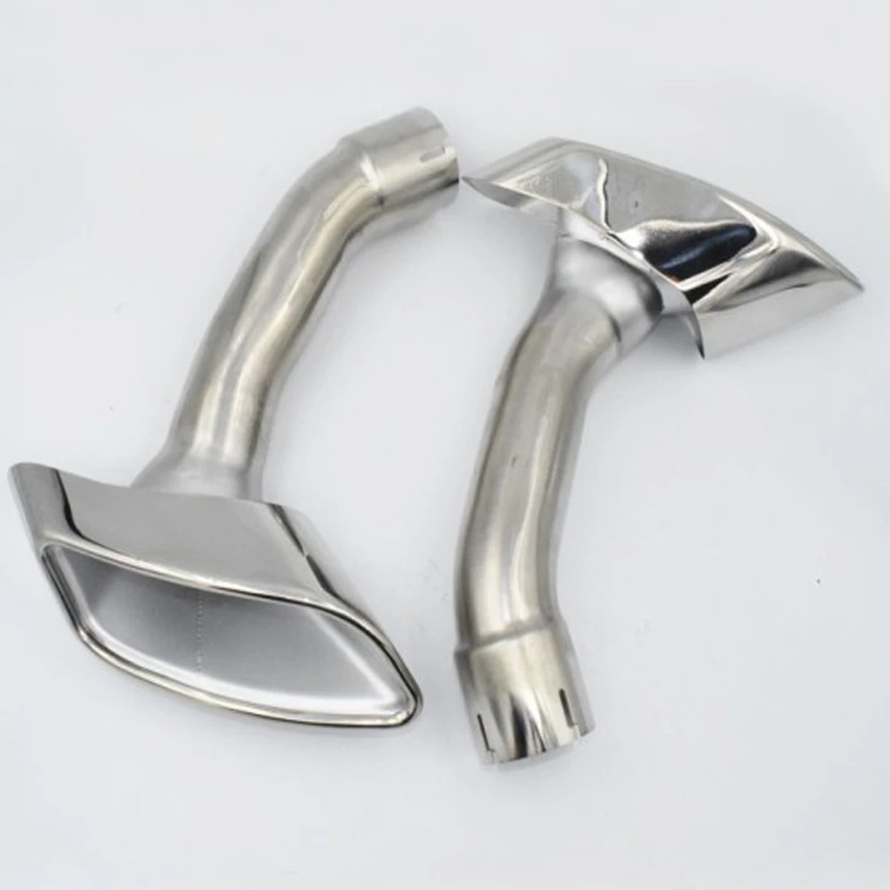 X6 E71 2PCS Stainless Steel Car Rear Exhaust Muffler Tip for BMW X6 E71