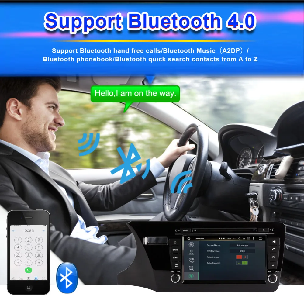 8 дюймов Android 8,0 Восьмиядерный Автомобильный CD dvd-плеер для Honda City левое Вождение-wifi gps навигация Bluetooth Камера в