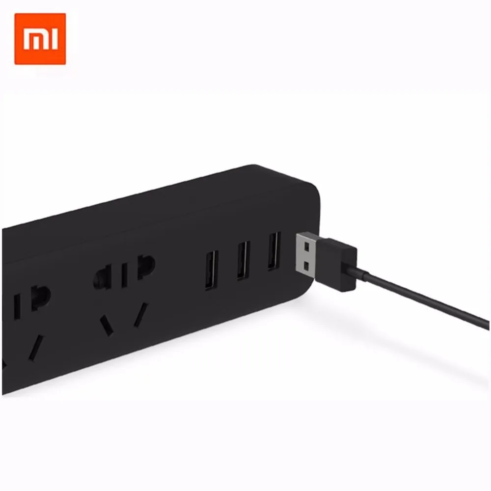 Оригинальная Xiaomi Power Strip умная Домашняя электроника быстрая зарядка 3 USB 2 0