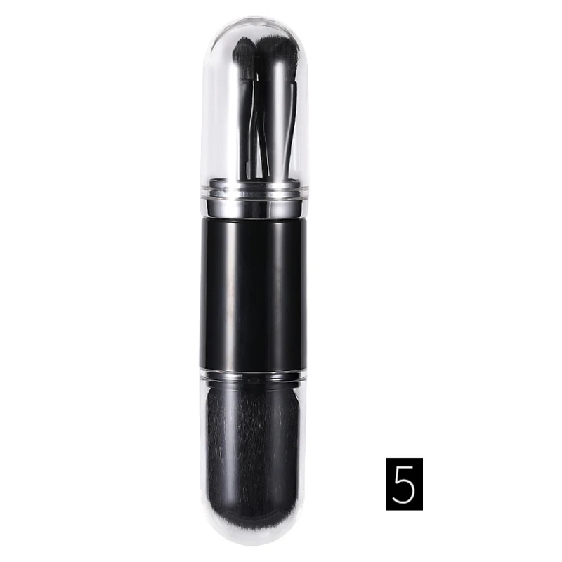 5 New shelves Double Head Multi-function Makeup Brush Eye Shadow Blush Portable Makeup Tool 789 - Цвет: 5