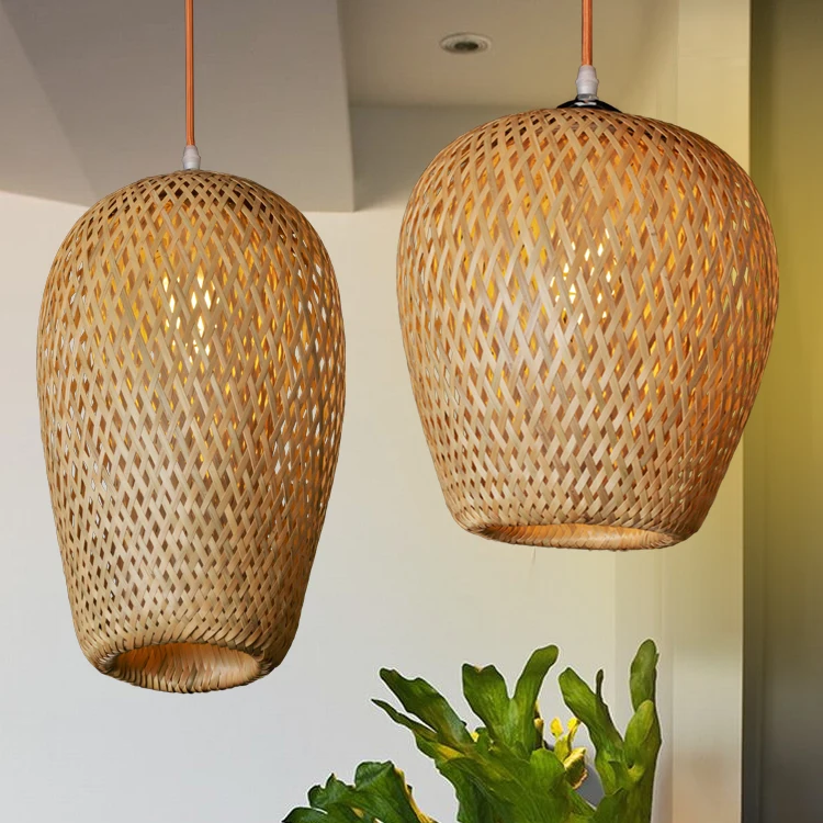 

Bamboo pendant lights personalized garden Southeast Asia corridor loft lighting restaurant restaurant pendant lamps ZA zb7