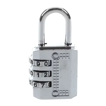 

Combination Padlock Travel Suitcase Luggage Lock Password Reset Type: 3 #