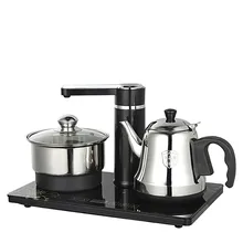 Автоматическая верхняя бутылка для воды 304 Электрический чайник из нержавеющей стали для заваренный чай наборы