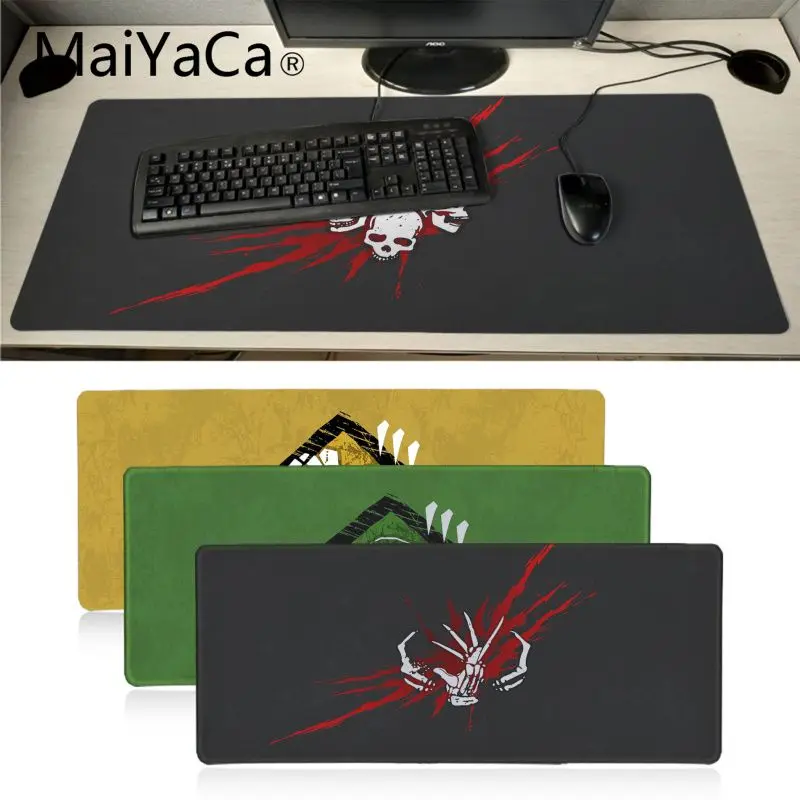 

MaiYaCa Top Quality Dead by Daylight logo gamer play mats Mousepad Large Thicken Comfy Waterproof Gaming Rubber Mouse Pad