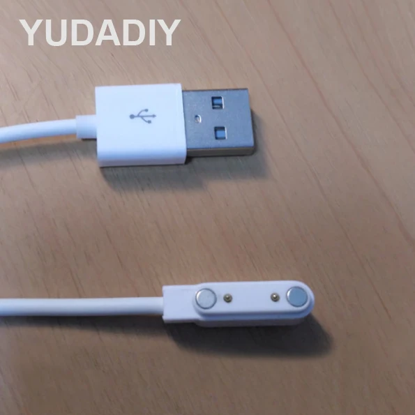 

Smart Watch or Smart Wristbands charging Line Cable Magnet Suction 2-pin 7.62mm USB interface Emergency backup chargers