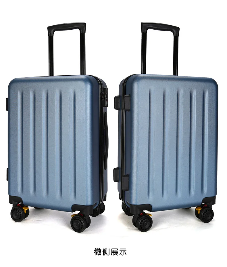 ZYJ Travel Trolley Luggage Men Women Alloy Business Solid Rolling Scratchproof Airplane Suitcase Luggage Spinner Wheels Trunk (14)