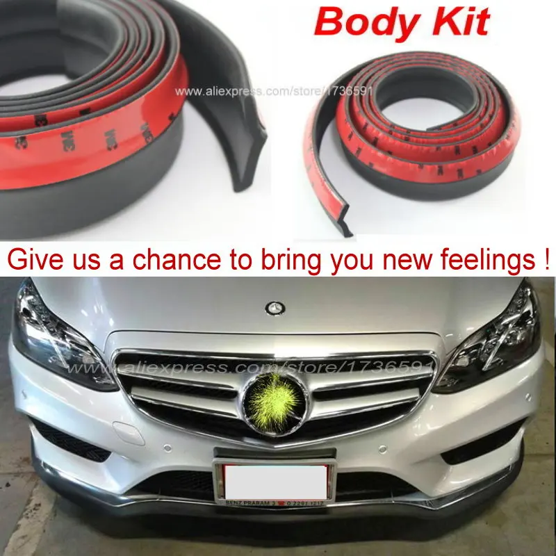 Auto Car Front Lip Deflector Lips Skirt For Mercedes Benz SL MB R129