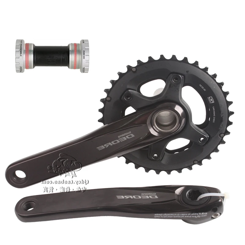 Shimano-DEORE-M6000-2x10-Speed-MTB-Bicycle-Crankset-38x28T-170mm-include-Central-Movement