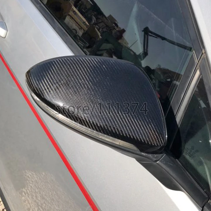NULLA углеродное волокно для Volkswagen VW Golf7 Golf 7 MK7 2014 2015 2016 2017 боковое зеркало накладка